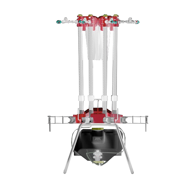 H160 72L Water tank industrial cleaning drone